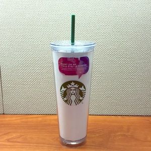 Starbucks Double Wall Tumbler- WaterColor & Brush
